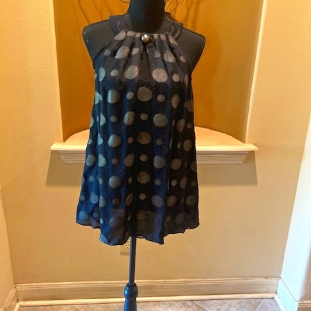 Nanette Lepore Black with Lurex Blouse